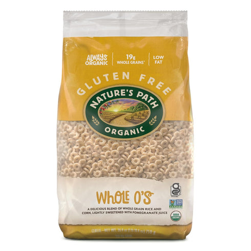 Nature's Path Organic Whole O's Cereal, 26.4 oz (Pack of 1), Crunchy