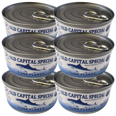 FIJIAN MADE Old Capital Special - Tuna Flakes in Vegetable Oil (Pack of 6
