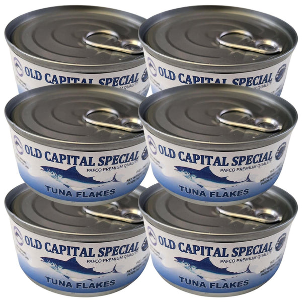 FIJIAN MADE Old Capital Special - Tuna Flakes in Vegetable Oil (Pack of 6