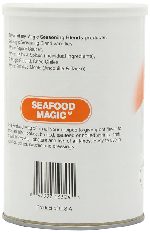 Chef Paul Prudhomme's 24-Ounce (Pack 2) Chef Paul Seafood Magic Seasoning, Canisters
