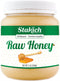 Stakich Raw Honey - Pure, Unprocessed, Unheated, Kosher - 5 Pound (80