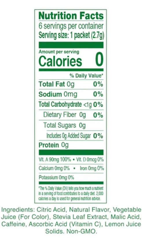 Pack, 6 4 pack True Lemon Energy Variety ct