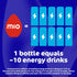 Pack, 1.62 oz, 4 Mio Energy Water Enhancer Variety fl Flavors (Tropical Fusion, Strawberry Pineapple, Black Cherry