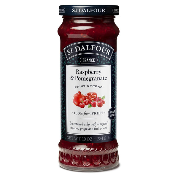 St. Dalfour Raspberry & Pomegranate Fruit Spread - 10oz - 100% from