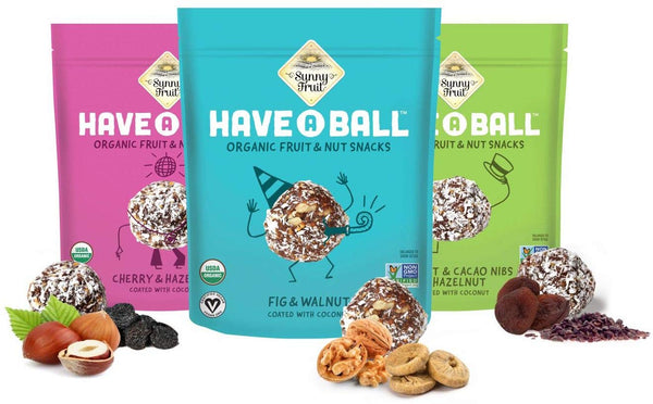 100% RAW Fruit & Nut Balls Variety 3-Pack - Have A Ball