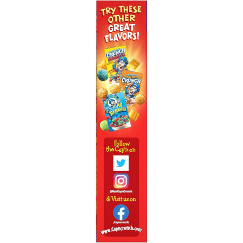 20oz Cap'n Crunch Breakfast Cereal, Box