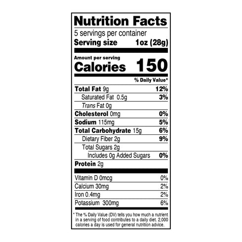 5 Oz (Pack 6) Terra Vegetable Chips, Exotic Potato Vegetable Chips with Sea Salt, Bag