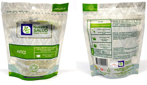 CIK Naturals Pack (90g) 100% Matico Tea Herbal - Hierba Matico Value Piper aduncum Herb Natural Caffeine Free Tea