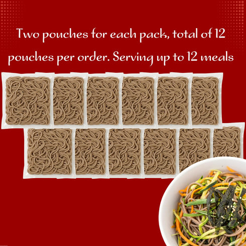 14.2 Oz. (Pack 6) Ka-Me Soba Noodle Organic Buckwheat