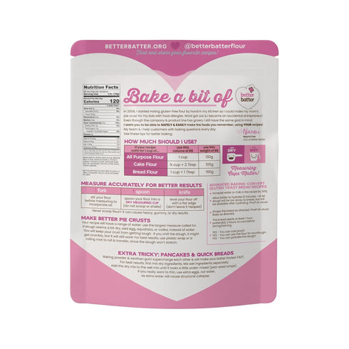 5lb 9 Better Batter Original Blend Multipurpose Gluten Free Flour Certified GFCO, Vegan, Kosher, Non-GMO Top Allergen