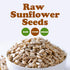 8 Food to Live Sunflower Seeds, Pounds Non-GMO Verified, Kernels, No Shell, Kosher, Raw, Vegan, Sirtfood, Bulk
