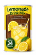 Generic Lemonade Drink Mix, Powdered, Classic Lemon Flavor, Makes 34 Quarts, Bulk Beverage