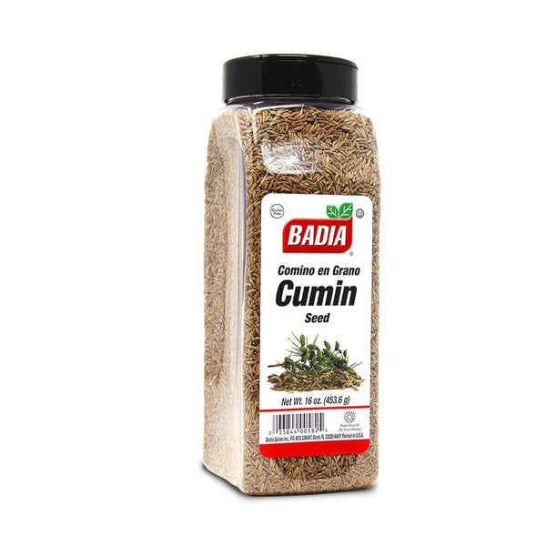 Badia Cumin Seeds, 16 oz - Whole Comino Seeds, Aromatic Flavor for