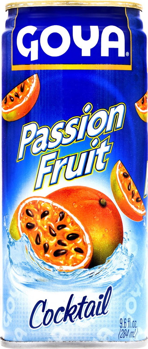 9.6 Oz (Pack 24) Goya Foods Passion Fruit Cocktail, Fl