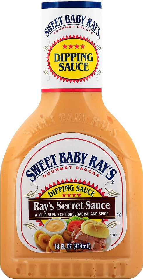Pack Sweet Baby Ray's Variety Dipping Sauces (Secret + Honey Barbecue)