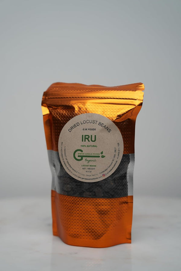 Generic G. W. Foods Iru Locust Beans 3.5 oz 100% Natural Locust Beans