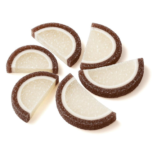 3 Gummies Gummies NY Spice Shop Coconut Fruit Slices Candy - Pound Sweet Flavor Chewy Jelly Fruit Slices Candy - Old