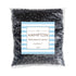 2 Black Jelly Beans, Pound Bulk Bag, Black Licorice Flavor, The Hampton Popcorn & Candy Company