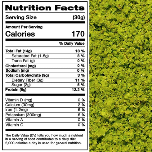 Packed 1 lb. (16 oz.) Pistachios, Green California Shelled Raw Flour/powder/ground/meal, Finely n' Fresh