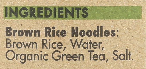 24 8.6 Oz. Pack 6 Star Anise Foods Brown Rice Gluten Free Noodles with Green Tea - Servings, Per Box, of Boxes, Pho