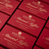 1lb Enstrom Dark Chocolate Almond Toffee box | Handcrafted | Gluten Free | Kosher Dairy | All Natural