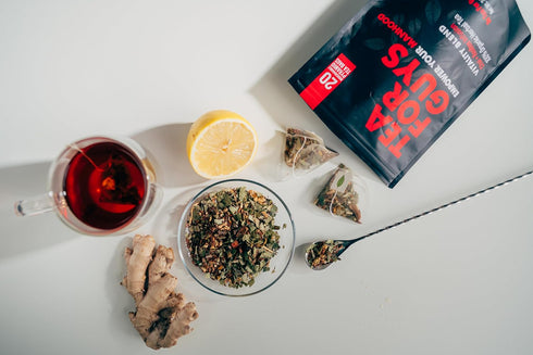 Tea For Guys Inc. 20 Tea For Guys: Vitality Blend Natural Support for Testosterone, Libido, Male Fertility and overall