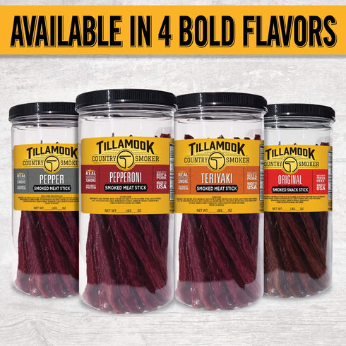 Tillamook Country Smoker (13 (15.2 20 Count) Real Hardwood Smoked Silver Dollar Beef Jerky, Old Fashioned Ounce)