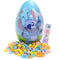 Jumbo Stitch Easter Egg with Candy Stars and Mini Stickers Inside, Festive