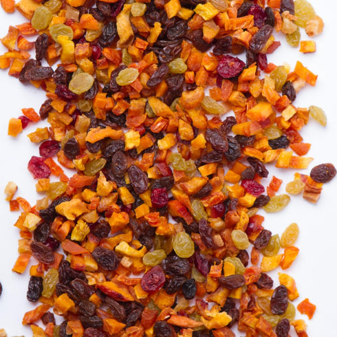 (2 lbs) Traina Home Grown Bakers Dried Fruit Medley - Raisins, Apricots, Peaches, Nectarines, Pears, Sweetend