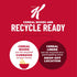 (6 Kellogg's Special K Breakfast Cereal, Family Breakfast, Fiber Cereal, Red Berries Boxes)