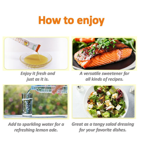 Generic Cooking_9.87oz (14 15g Ginger Lemon Juice Mix Sweet, Tart & Zesty Drink for Tea, Water & Sticks, each)