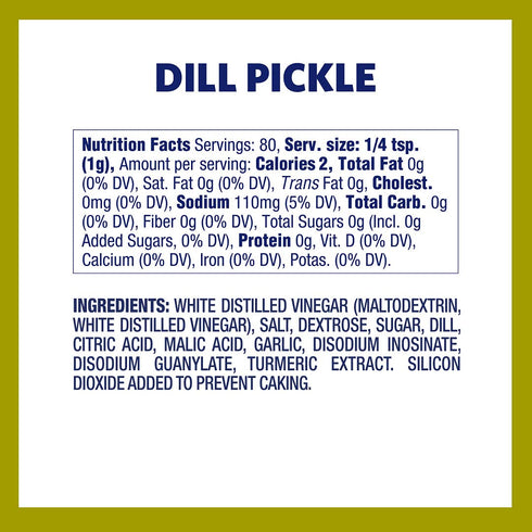 Kernel Season's Dill Pickle Popcorn Seasoning, 2.85 Ounce