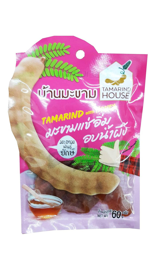 Tamarind House 2 Packs of Tamarind with Honey. Selected premium Delicious fruit snack by