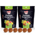 1.76oz 2 Pack Oneg Dried Fruit Balls, Bag, of Healthy Snacks Pineapple Mango Lime, Perfect Snacks for Kids Lunchbox