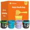 Hethstia Konjac Noodle Soup Variety 8-Pack (Miso, Tom Yum, Pho, Laksa) Low-Calorie,