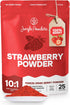 Jungle Powders Strawberry Powder, 3.5 Ounce Bag of Freeze Dried Strawberry Powder for Baking and Smoothies