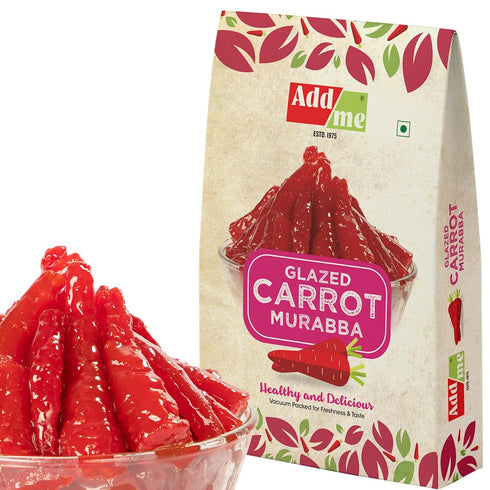 Add me 1kg Pack 1 Carrot Murabba Vacuum Without Syrup Gajar ka Murabba - Kg