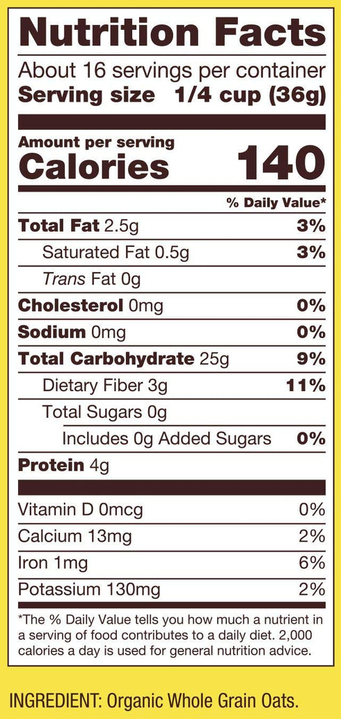 20oz (Pack 4) Bob's Red Mill Organic Scottish Oatmeal, of - Non GMO, Whole Grain, Vegan, Kosher