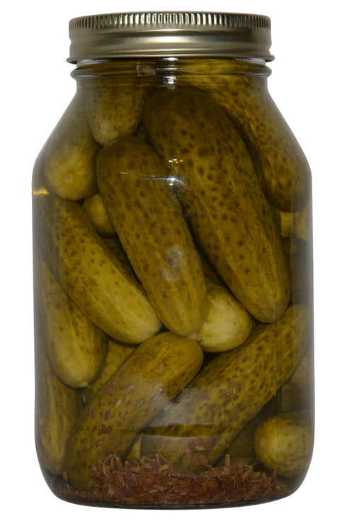 Bluebonnet Creek Farms Country 32oz Texas Hill German Garlic Dill Pickles