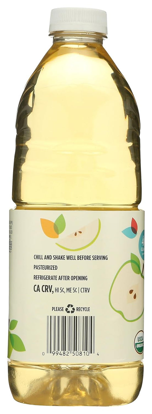 365 64 Oz by Whole Foods Market, Organic Reduced-Sugar Apple Juice, Fl