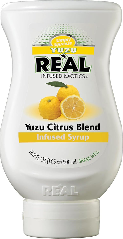 Yuzu Rel Infused Exotics, Yuzu Citrus Blend Infused Syrup, 16.9 FL OZ