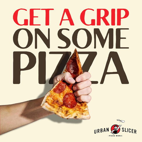 13.4 oz. 2 Urban Slicer Pizza Worx, Make-At-Home Pizza Dough Mix, Neapolitan-Style, Classic Artisan Crust, Bag, Makes