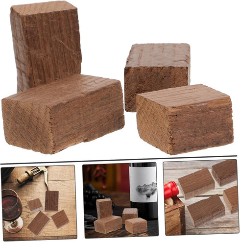 Red Wine Brewing Chips Random Shape Wood for Home Winemaking Supplies Enhance Flavor Aroma of Wood Chips