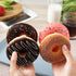 Joeabor 4 Pack Fake Donut Artificial Doughnut for Decoration Realistic Fake Food for Display Faux Dessert Party