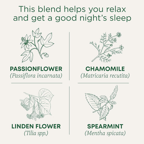 16 Traditional Medicinals Organic, Nighty Night Tea, Chamomile & Passionflower - Herbal Sleep Aid Teas - Kosher