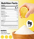 Egcina 18 oz 100% Pack Lemon Juice Powder - No Sugar, No Additives, Freshly Squeezed Pure Freeze-Dried Lemon Powder