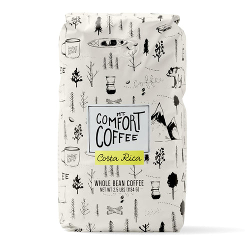 Mt. Comfort Coffee Costa Rica Medium Roast, 2.5lb - Sourced From Local,