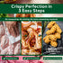 12 oz Everglades Pre-Seasoned All Purpose Breading Mix Crispy Coating for Fish, Chicken, Pork Chops, Vegetables, Okra