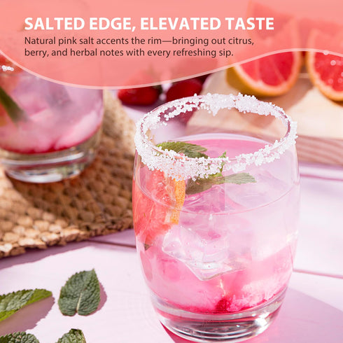 2.27Kg, Soeos Himalayan Pink Salt, Fine Grain, All-Natural Mineral Salt, Premium Gourmet Seasoning for Cooking, Baking