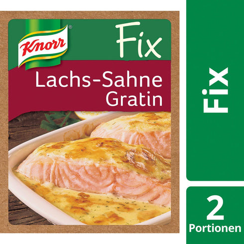 Knorr (Pack 4) Fix creamy salmon gratin (Lachs-Sahne Gratin)